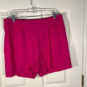 Ambernoon II UPF 50 swim shorts size 14 color is pink